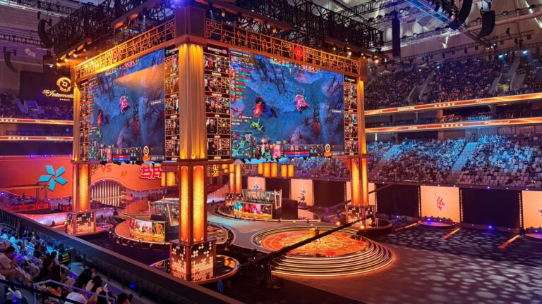 Сцена The International 2026 по Dota 2